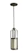 Murray Feiss F2058/1CB Aspen Lodge One-Light Pendant in Corinthian Bronze and Cream Snow Glass