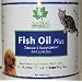 Animal Essentials Fish Oil Plus, Omega 3 Supplement for Dogs & Cats (90 Capsules)