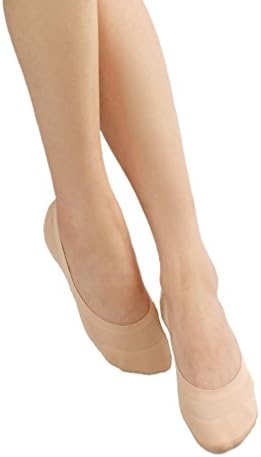 Cnhw Women's Ultra Thin Shallow Mouth Non-slip Invisible Boat Socks Onesize Skin