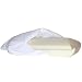Fiberfill Cozy Cover for Better Sleep Pillow, Exclusive Allergy Pillow Cover for Snore Relief Pillow. White Pillow Case. Fresh & Comfy, 100% Anti dust mites, anti allergic, ODOR FREE