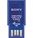 Sony Micro Vault Tiny - USB flash drive - 4 GB - Hi-Speed USB