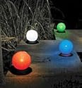 Color Changing Solar Globe