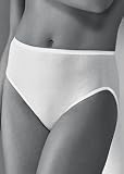 Hanro Women's Fine Rib Cotton High Cut Brief