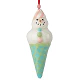 Snowman Ice Cream Cone
