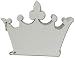 Creative Imaginations Bare Elements Chipboard 10-3/4 Inch By 8 Inch Ring Book, Diana Crown