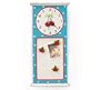 Clock and Magnet Cherry Message Board