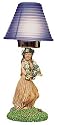 HAWAIIAN DANCING HULA GIRL CANDLE LAMP