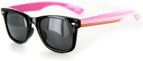 Lollipops Polarized Kid's Sunglasses with Retro Wayfarer Frames Protect Your Children's Eyes in the Sun