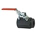 3/4" SAE Carbon Steel Ball Valve Inline