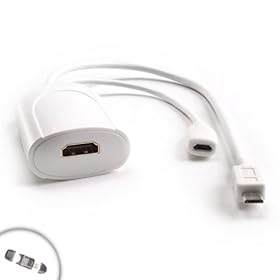 High-Speed MHL Adapter with RCP (Remote Control Protocol) for Samsung Galaxy Note , Galaxy S II , Galaxy Nexus , Epic Touch 4G / HTC Rezound , Vivid , One X , S / LG Spectrum , Nitro and More Smartphones and Tablets ** Includes 4-In-1 Card Reader! **