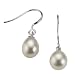 Zeeme Perles - 380230001 - Boucles d'Oreilles Femme - Perles - Argent 925/1000 - Blanc