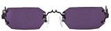 Purple Gothic Sunglasses