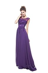 Floral Print Sheath Jeweled Applique Beaded Lace Chiffon Prom Dress 