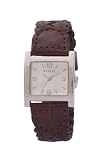 Spirit Ladies analogue brown weave strap Watch