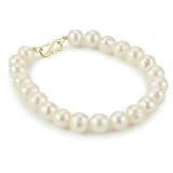 Dogeared Bridal Large 8mm Freshwater Pearl Str