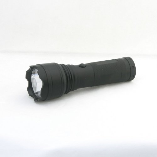 Discount 3 Watt Cree LED 3 AA Tactical Flashlight 180 Lumen Long Throwing Tight Spot yet wide moon light Torch, 7224bk