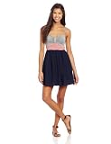 Jolt Juniors Knot Front Empire Dress