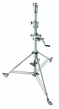Avenger B201 High Short Base Wind Up Stand with Braked Wheels