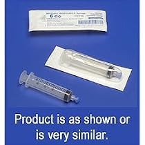 MONOJECT SoftPack 6 cc Syringe without Needle - Luer-Lock Tip - MONOJECT SoftPack Syringe w/o Needle - Each