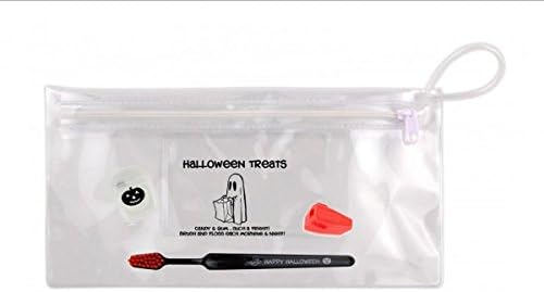 Halloween Toothbrush Treat Bag Adult (Qty: 12 Bags) - The Perfect Spooky Dental Kit!