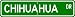 Chihuahua STREET SIGN ~ High Quality Aluminum ~ Dog Lover
