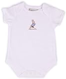 from Peter Rabbit Peter Rabbit Short Sleeve Bodysuit (0-3Months, White) (Model PR30060/3)