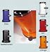 Abfallbehälter Baseboy 15 Liter in orange mit Edelstahldeckel von Wesco