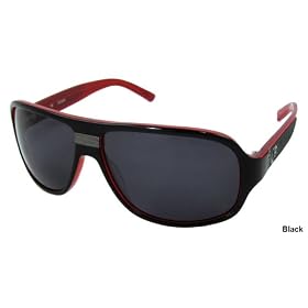 Click here to buy GUESS Mens SUNGLASSES BLACK GU 6614 BLK-3 62-12-125.