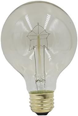 Dealighting Antique 60 Watt Five Star Shape Filament Globe Style Round Edison Light Bulbs