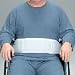 Foam Wheelchair Belt with Hook and Loop Closure, w