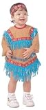 Infant Toddler Native American Indian Girl Costume with Headband