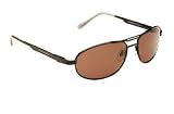 Mens Retro Designer Fashion Aviator Metal Sunglasses with Polarized Lens - Gunmetal Frame