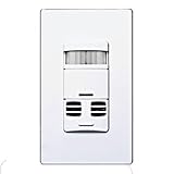 Leviton OSSMT-GDI Ultrasonic/Infrared, Multi-Technology Wall Switch Sensor, No Neutral, 2400 sq. ft. Major & 400 sq. ft. Minor Motion Coverage, Ivory 31IW5B8VJ1L. SL160 Global Domains International Secets