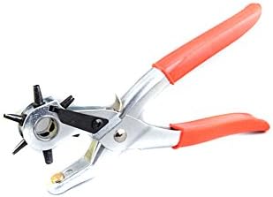 Leather Punch Pliers for Hole 2mm,2.5mm,3mm,3.5mm,4mm,4.5mm Belt Hole Drill Punchers