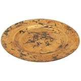 Set of 24 Unique Rustic Melamine Charger Plates