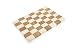 Core Bamboo Dandelion Collection 16-1/2 by 11-Inch Checkerboard Bamboo Cutting Board