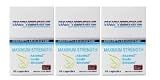 (3) Nuphedrine Maximum Strength FORMULA with Advantra Z Hoodia & Slimaluma Supress Appetite Burn Fat Boost Energy 3 bottles - 60 Capsule Per bottle