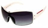 Prada - Authentic Prada SPS50E Sunglasses Sun Glasses BLACK Lens WHITE Frame
