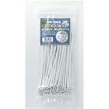 （業務用セット） ELPA 耐熱＆耐候性結束バンド ワンタッチロック方式 200mm 100本入 ホワイト KBZ-200100C 【×10セット】