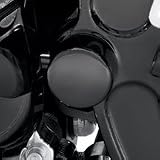 H-D Swingarm Pivot Bolt Cover Kit- Gloss Black 47649-09