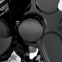 H-D Swingarm Pivot Bolt Cover Kit- Gloss Black 47649-09