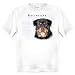 Rottweiler Human Trainer Adult T Shirt