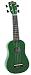Mahalo U-30GN Painted Economy Soprano Ukulele (Green)