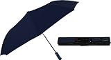 Navy Umbrella 48" Arc, 100% Pongee Cover