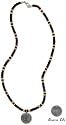Miami Hurricanes Men's Wood Bead Necklace (Alternate Color)