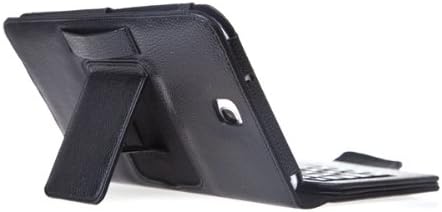 Lenk For the Tablet Samsung Galaxy Note 8.0 N5110 N5100 New Separable Removable Wireless Bluetooth Keyboard PU Leather Case Cover With Folding Protective Leather Case with Stand Function Black