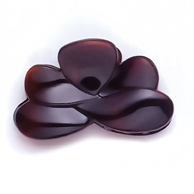 Caravan French Flower Shell Clip 76 mm (Haarspange) Preisvergleich