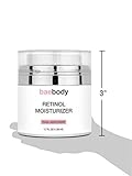 Baebody Retinol Moisturizer Cream: Helps Reduce Appearance of Wrinkles, Fine Lines. Enhanced Organic Ingredients with Retinol, Green Tea, Hyaluronic Acid, and Jojoba Oil 1.7oz.