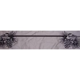 Pine Cones kitchen bath TOWEL BAR rack Lodge home Decor