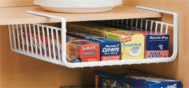 UNDER SHELF WRAP RACK